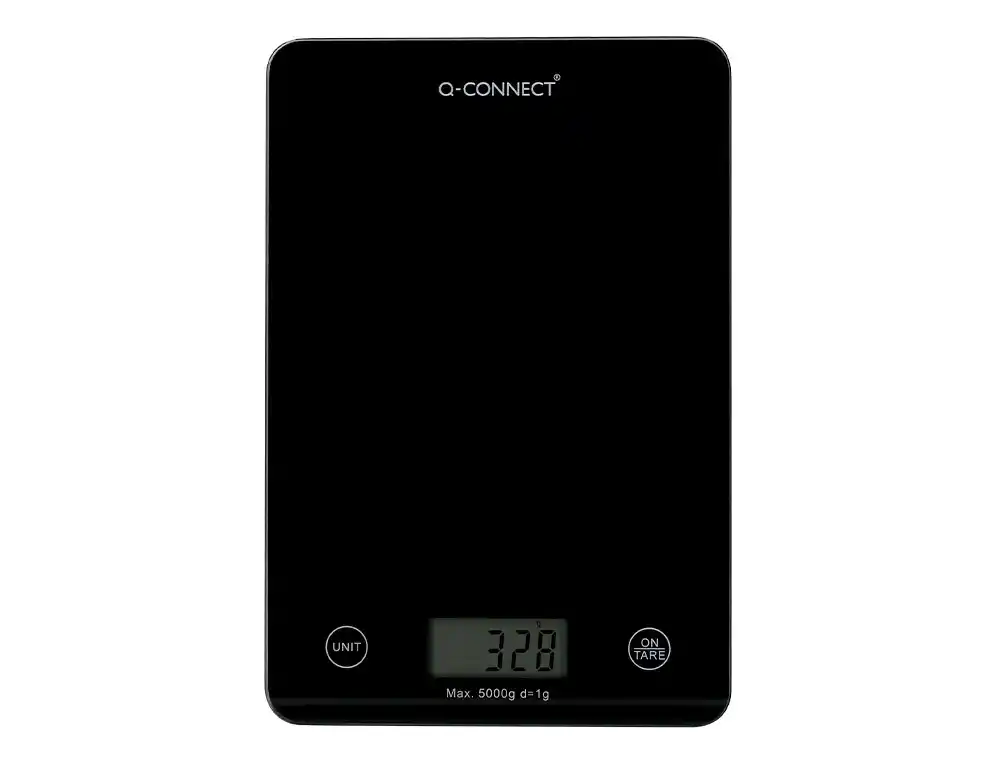 [171966] Bascula precision q-connect digital con pantalla lcd precision 1 g capacidad de 5 g a 5 kg 200x135x16 mm