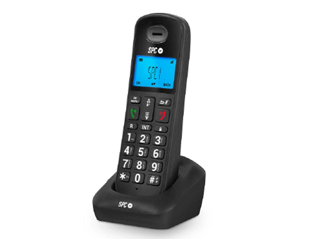 [171702] Telefono spc inalambrico dect gossip 2 pantalla retroiluminada modo eco identificador de llamadas