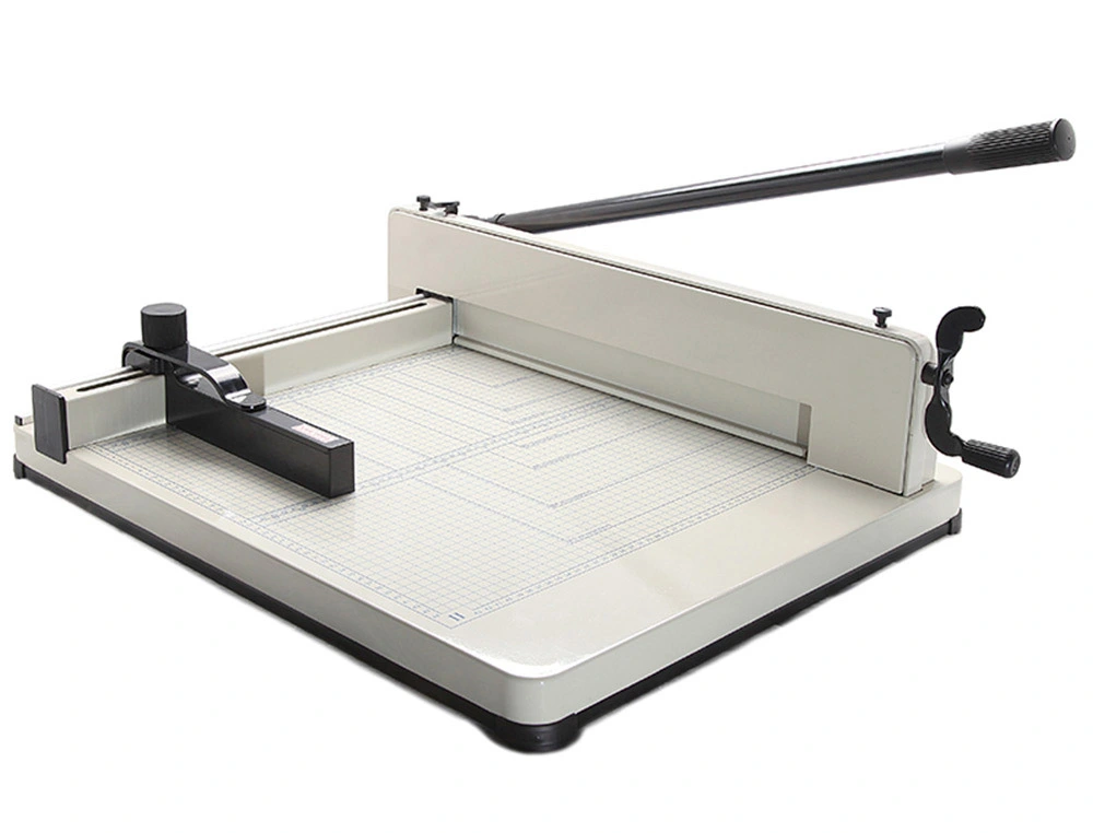[171350] Guillotina q-connect kf14297 manual profesional largo del corte 430 mm capacidad 400 hojas