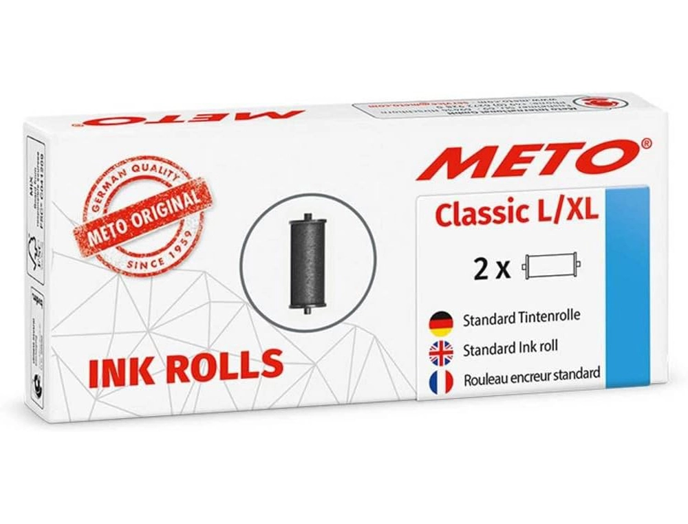 [171055] Rodillo entintador meto classic l /xl caja de 2 unidades