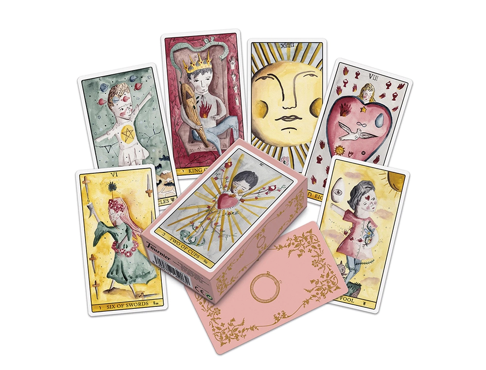 [170916] Baraja fournier tarot de la luz de aitor saraiba 78 cartas