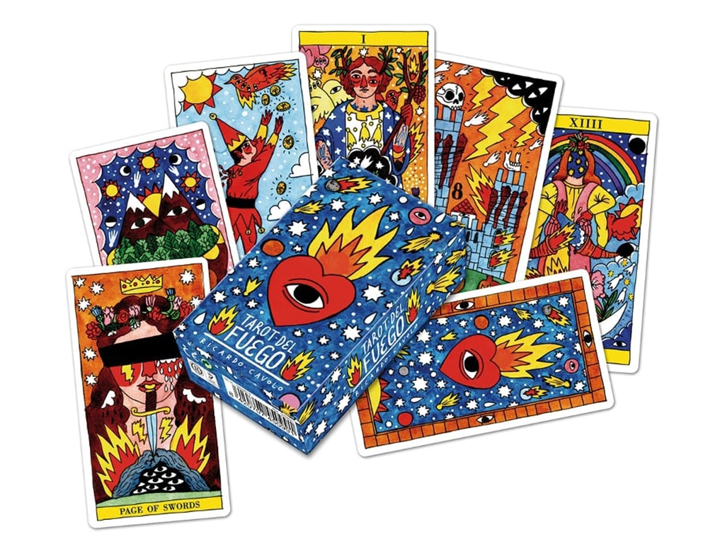 [170915] Baraja fournier tarot del fuego 78 cartas