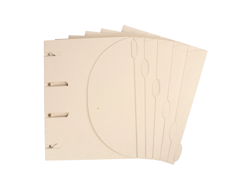 [170890] Carpeta para archivador djois smartfolder tree-free din a4 tres solapas y cierre de velcro 225 gr pack 10 uds