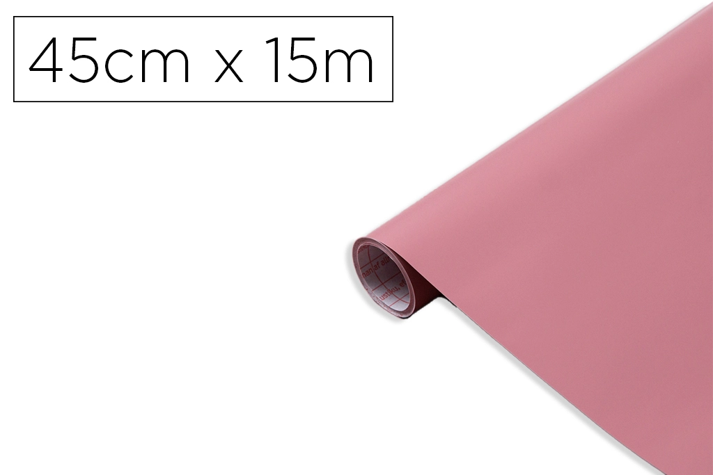 [170326] Rollo adhesivo d-c-fix rosa ceniza mate ancho 45 cm largo 15 m