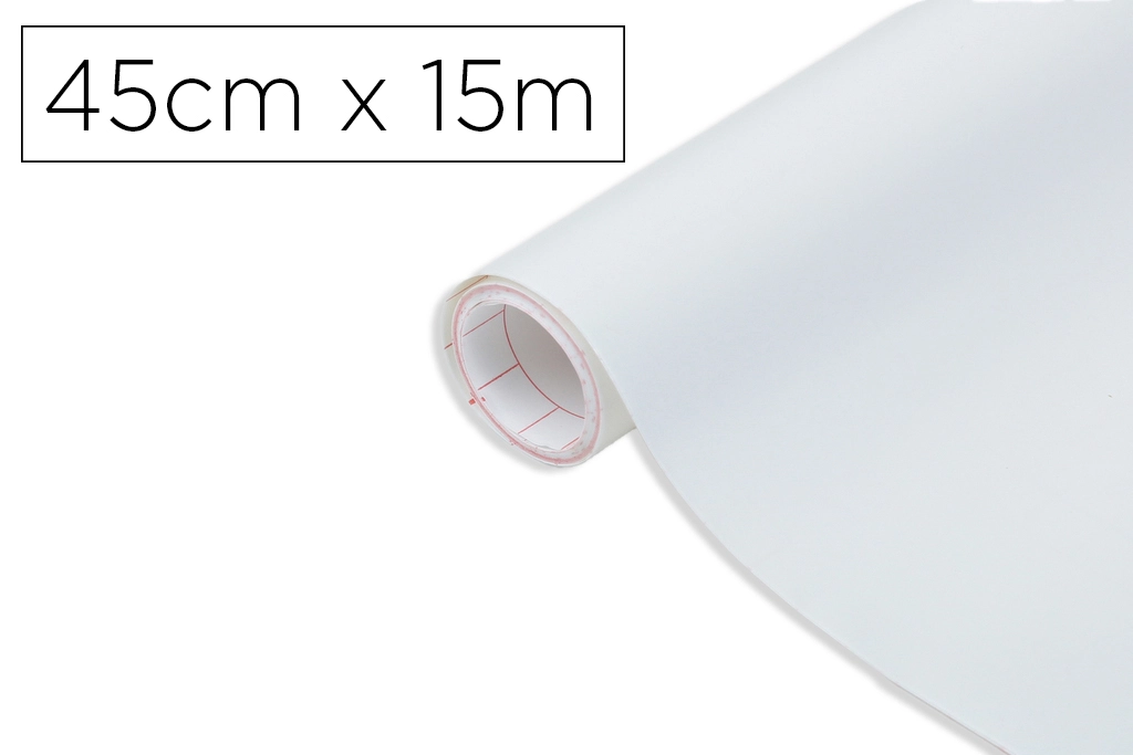 [170321] Rollo adhesivo d-c-fix blanco mate ancho 45 cm largo 15 m