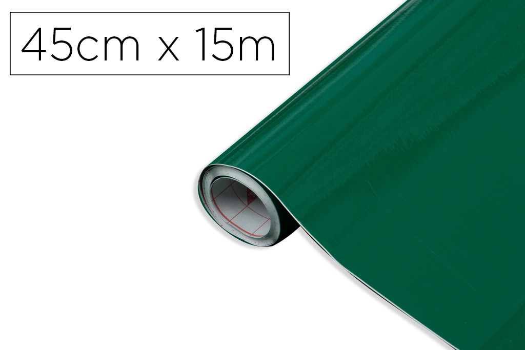 [170318] Rollo adhesivo d-c-fix verde esmeralda ancho 45 cm largo 15 m