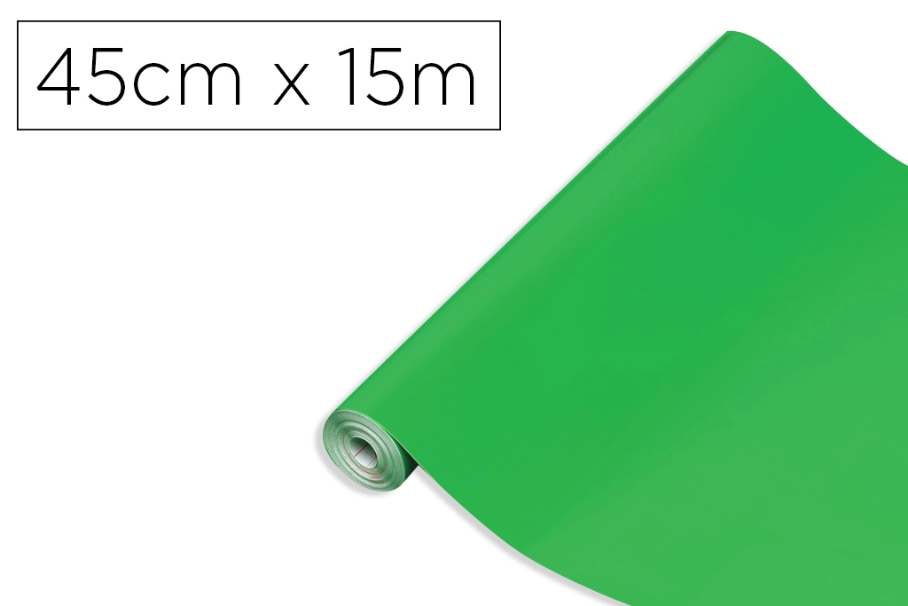 [170317] Rollo adhesivo d-c-fix verde ancho 45 cm largo 15 m