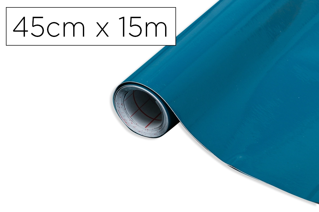 [170314] Rollo adhesivo d-c-fix azul petroleo ancho 45 cm largo 15 m