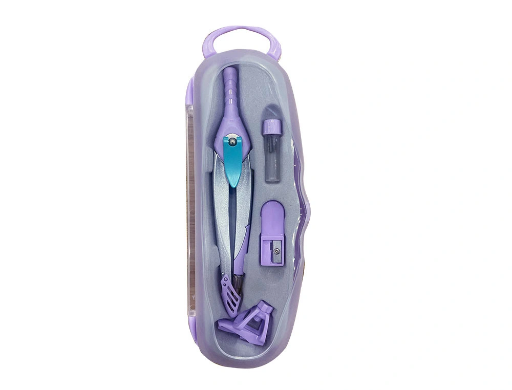 [169725] Compas liderpapel lock device con adaptador universal y tubo de minas color violeta