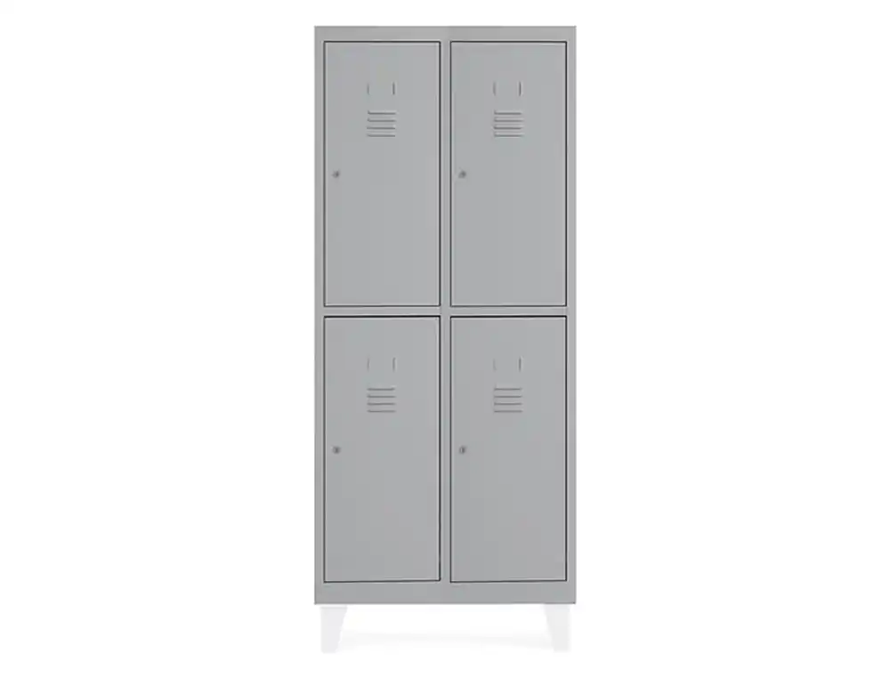 [169551] Taquilla metalica rocada 300 2 modulos x 2 puertas gris 620x500x1800 mm