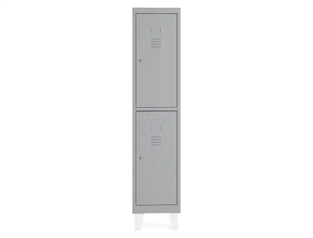 [169546] Taquilla metalica rocada 300 1 modulo 2 puertas gris 330x500x1800 mm