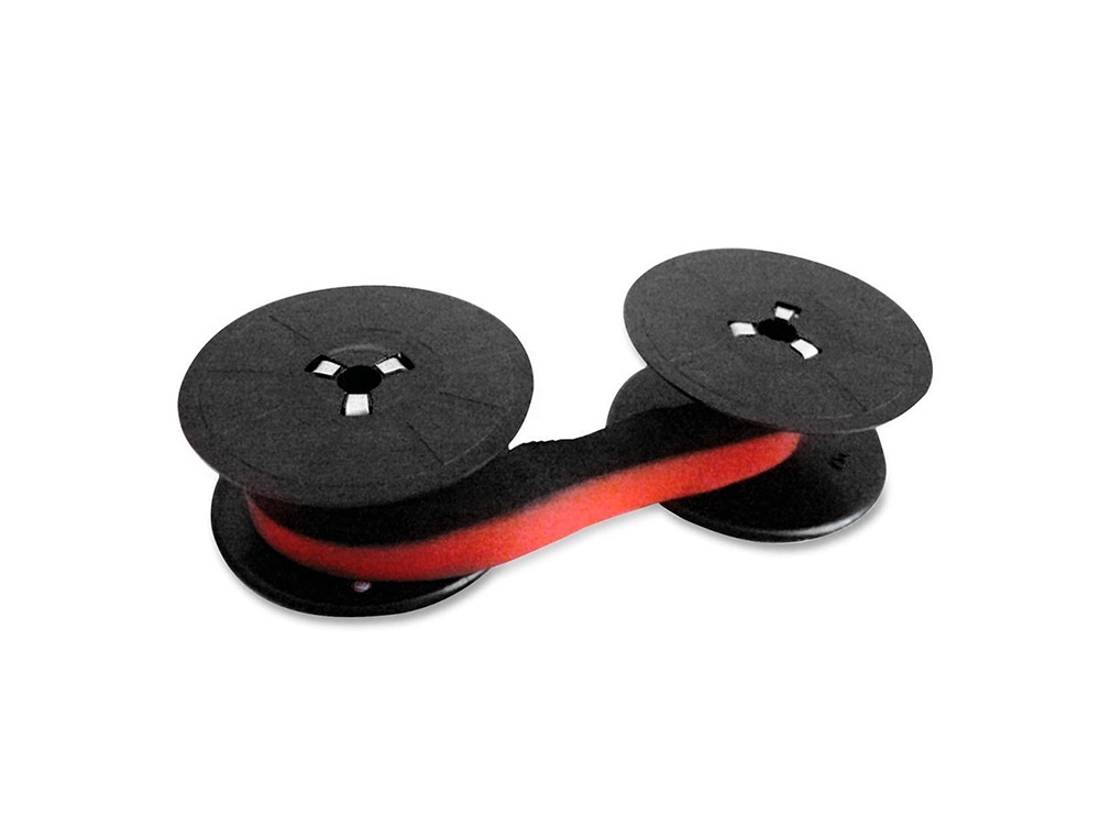 [168411] Cinta maquina casio rb-02 grupo 51 nylon negro/rojo para calculadoras fr-620tec / fr-620re / dr-420tec /