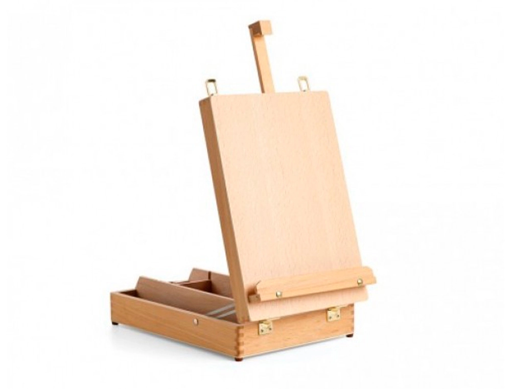 [168078] Caballete pintor winsor&newton liffey madera sobremesa caja