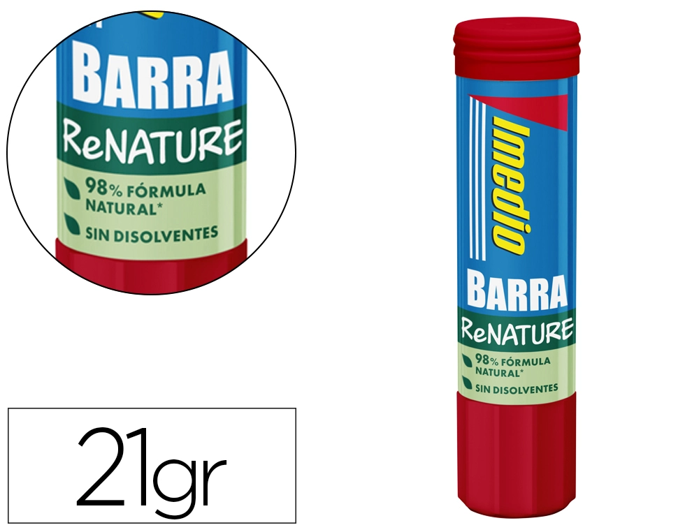 [168058] Pegamento imedio en barra renature sin disolventes 21 g