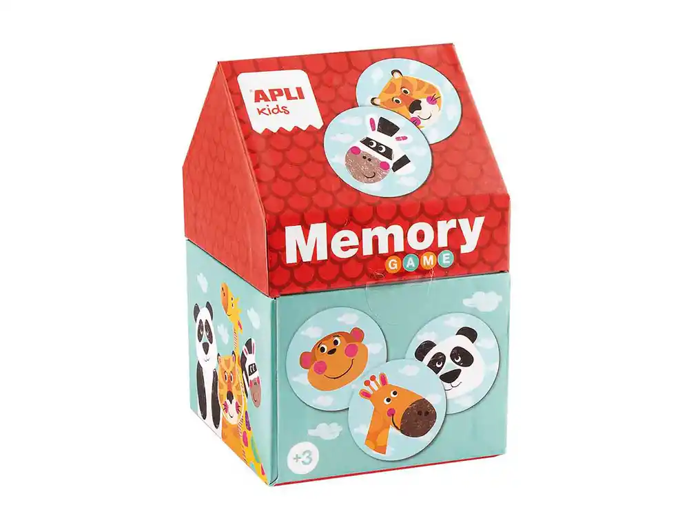 Juego apli didactico memory casita safari