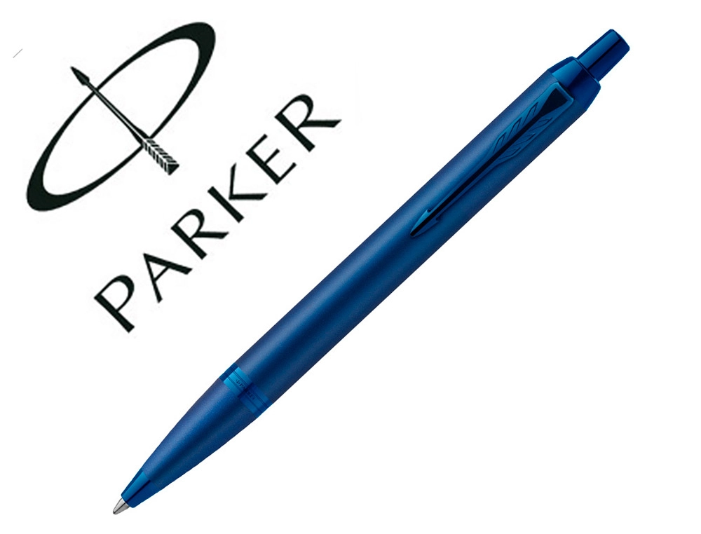 [166472] Boligrafo parker im professionals monochrome blue en estuche de regalo