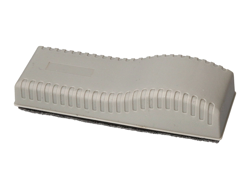 [166172] Borrador q-connect magnetico para pizarra blanca con recambio de fieltro reemplazable 15x5,5x4,5 cm
