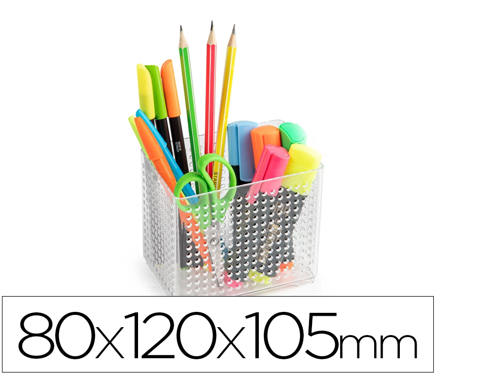 [164572] Organizador de sobremesa plasticforte transparente n 1 80x120x105 mm
