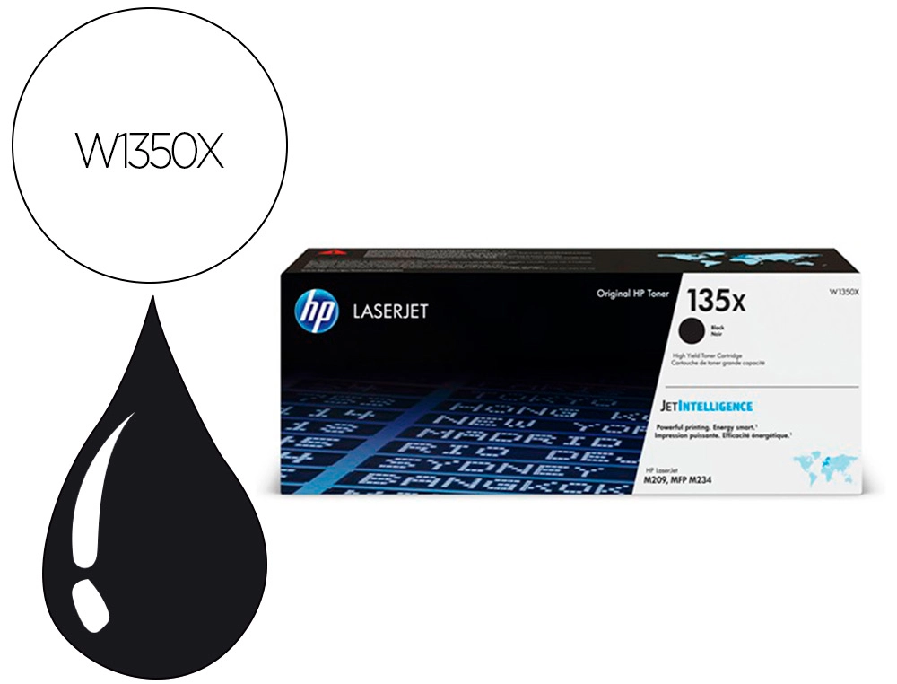 [164160] Toner hp 135x laserjet m209 / mfp m234 negro 2400 paginas