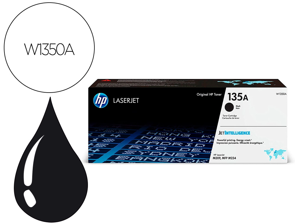 [164159] Toner hp 135a laserjet m209 / mfp m234 negro 1100 paginas