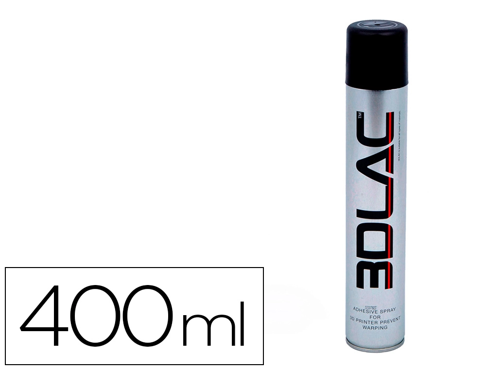[163728] Laca adhesiva 3d colido para impresion 3d spray bote de 400ml