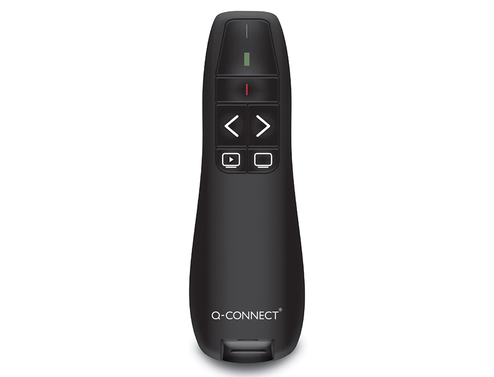 [163707] Puntero laser q-connect para presentaciones 5 botones alcance 20 m receptor usb