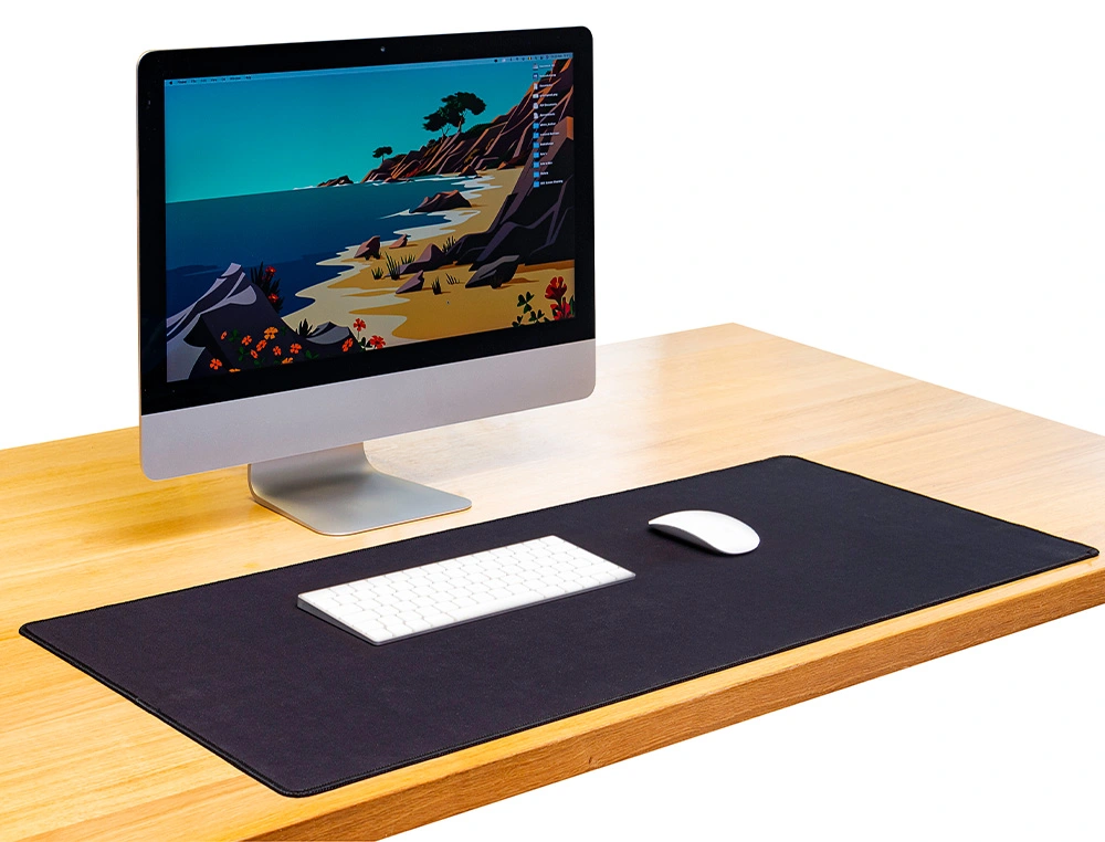 Alfombrilla para raton q-connect xxl negra 900x400 mm