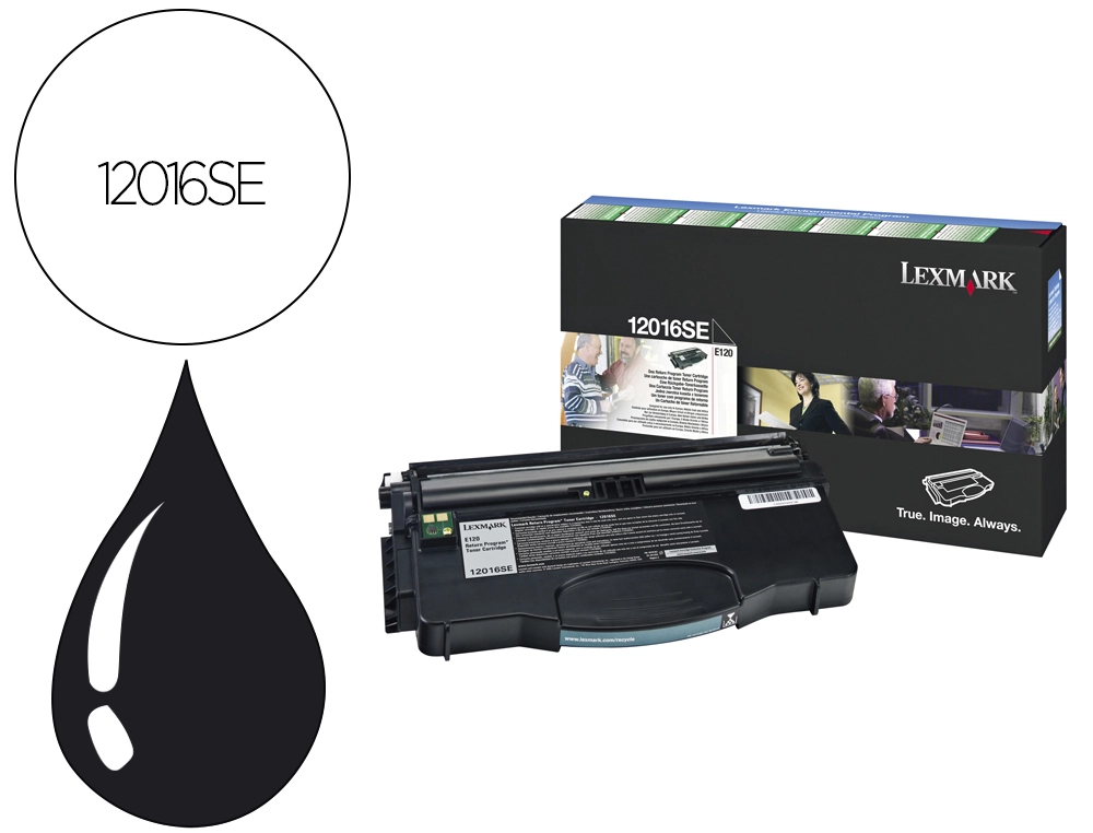[162643] Toner lexmark laser 12016se e120/n negro 2000 paginas