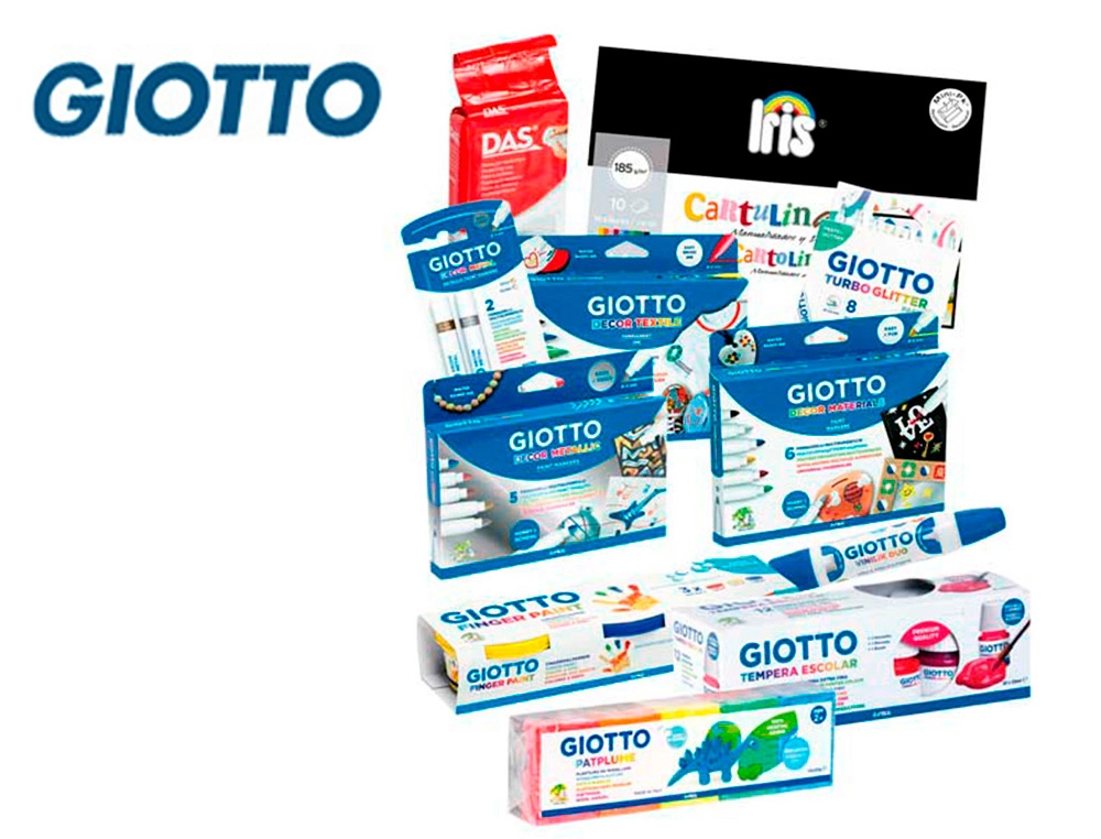 [162495] Lote giotto crea y decora vuelta al cole 2021