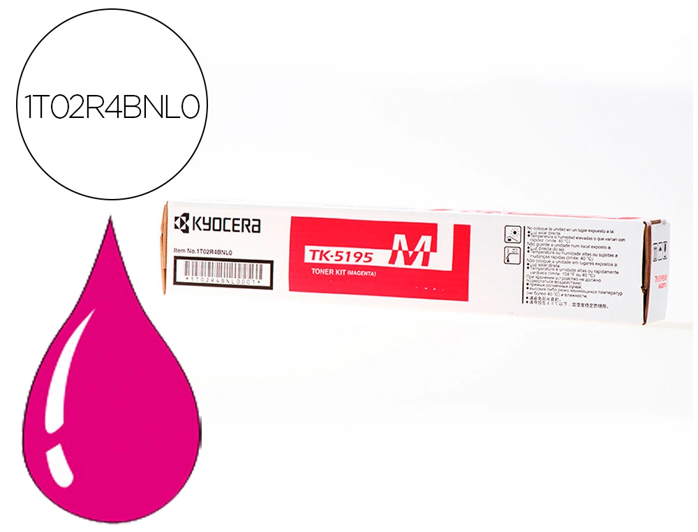 Toner kyocera tk5195m mita magenta 7000 paginas