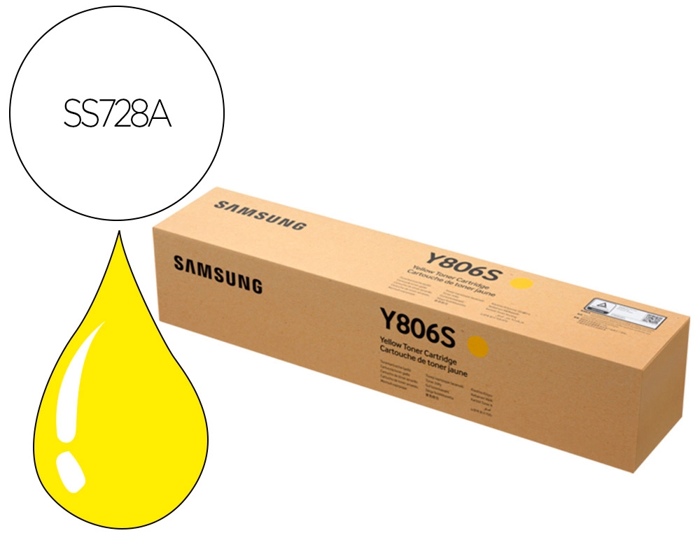 Toner hp samsung amarillo standard