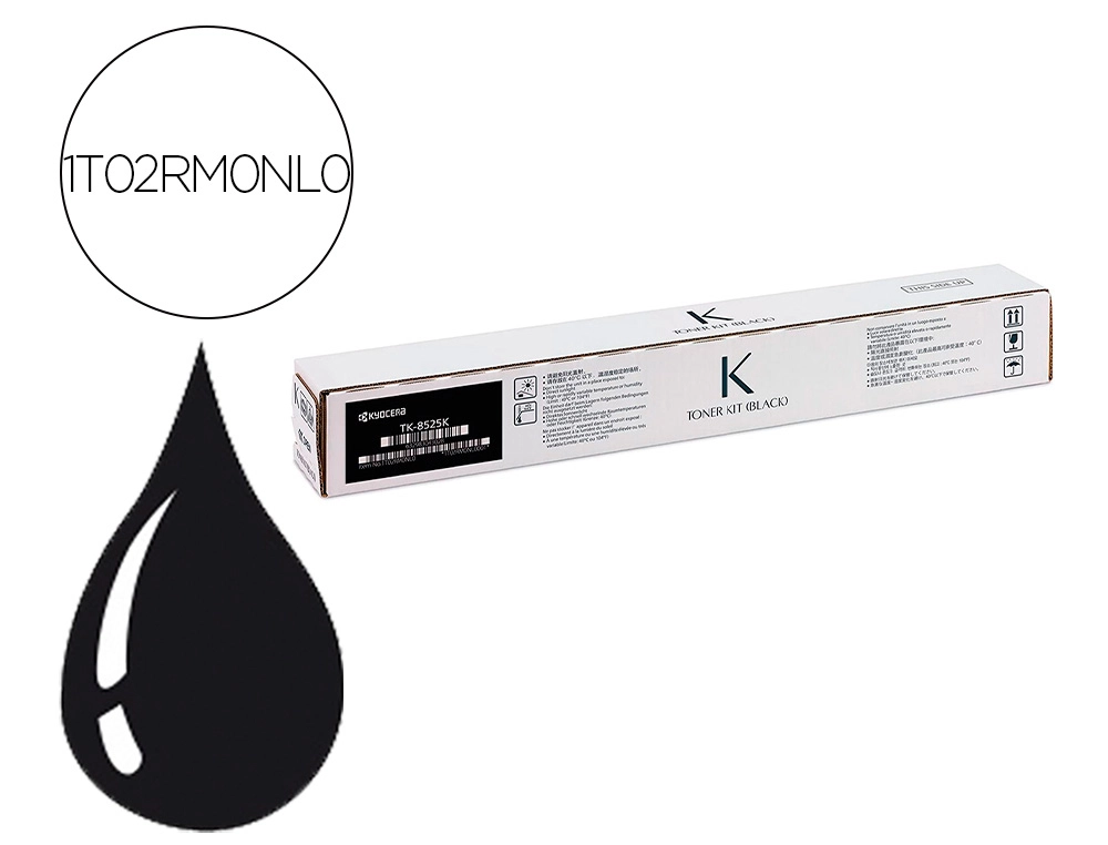 Toner kyocera tk-8525k negro para taskalfa 4052ci (1t02rm0nl0)
