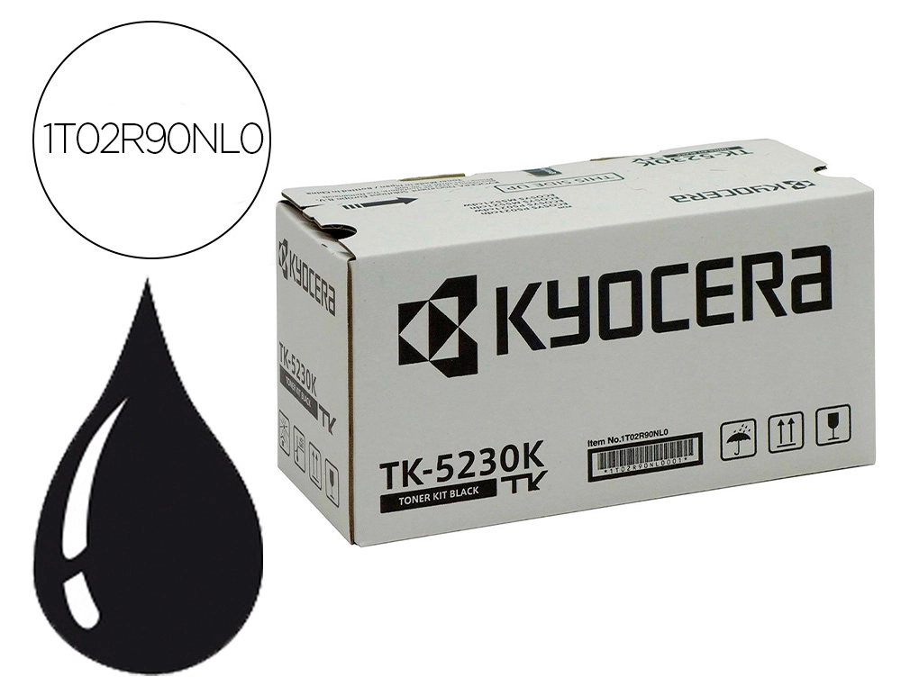 Toner kyocera mita tk-5230k negro m5521cdw 2600 pag