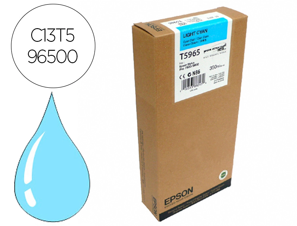Ink-jet epson gf stylus photo 7900/9900 cian claro