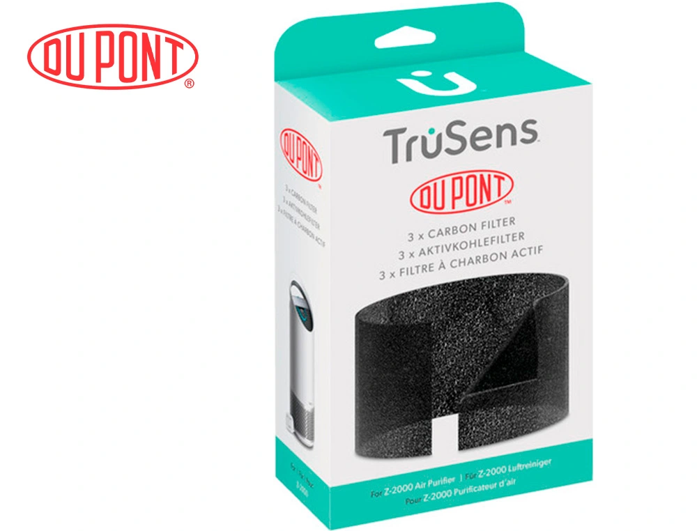 [159835] Filtro de carbono leitz dupont para purificador de aire trusens z-2000 pack de 3 unidades