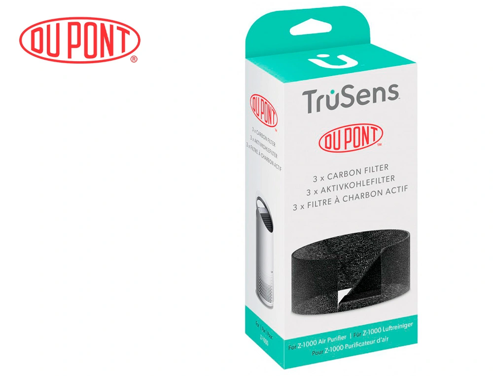 [159832] Filtro de carbono leitz dupont para purificador de aire trusens z-1000 pack de 3 unidades