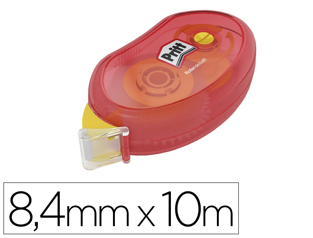 [157913] Pegamento pritt roller compact no permanente 8,4 mm x 10 m