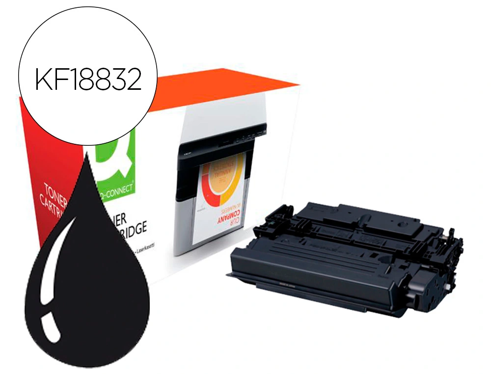 [156767] Toner compatible q-connect canon lbp312 i-sensys lbp 312 negro 10000 paginas