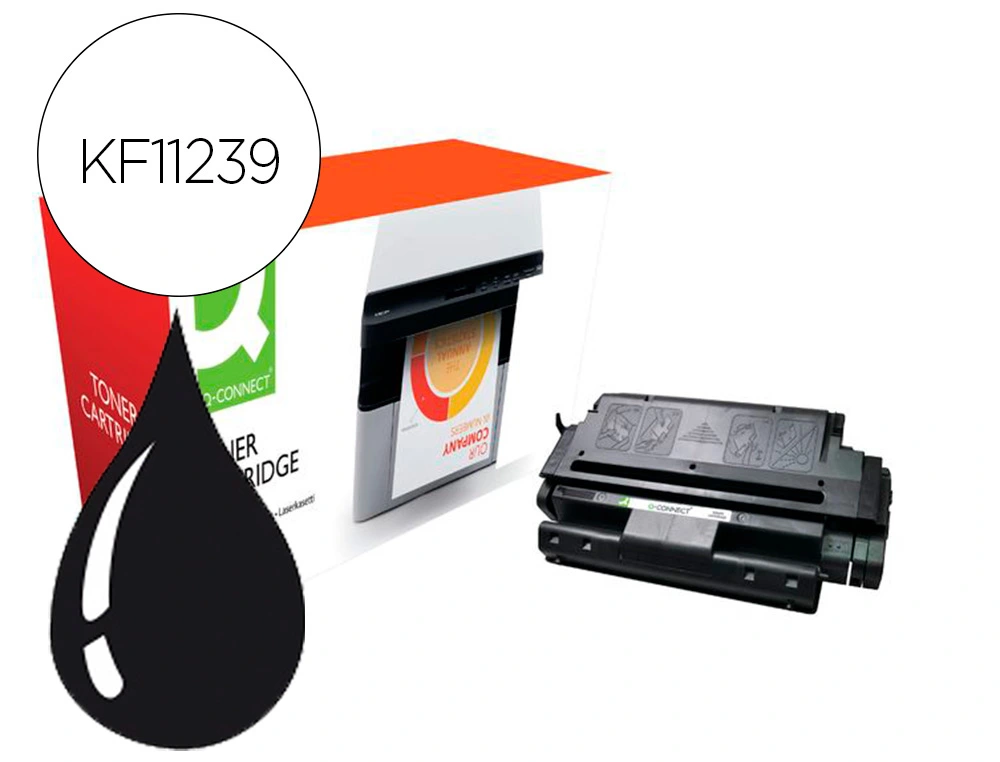 [156765] Toner q-connect compatible brother tn3430 hl-l5000 / 5100 / 5200 negro 3000 paginas