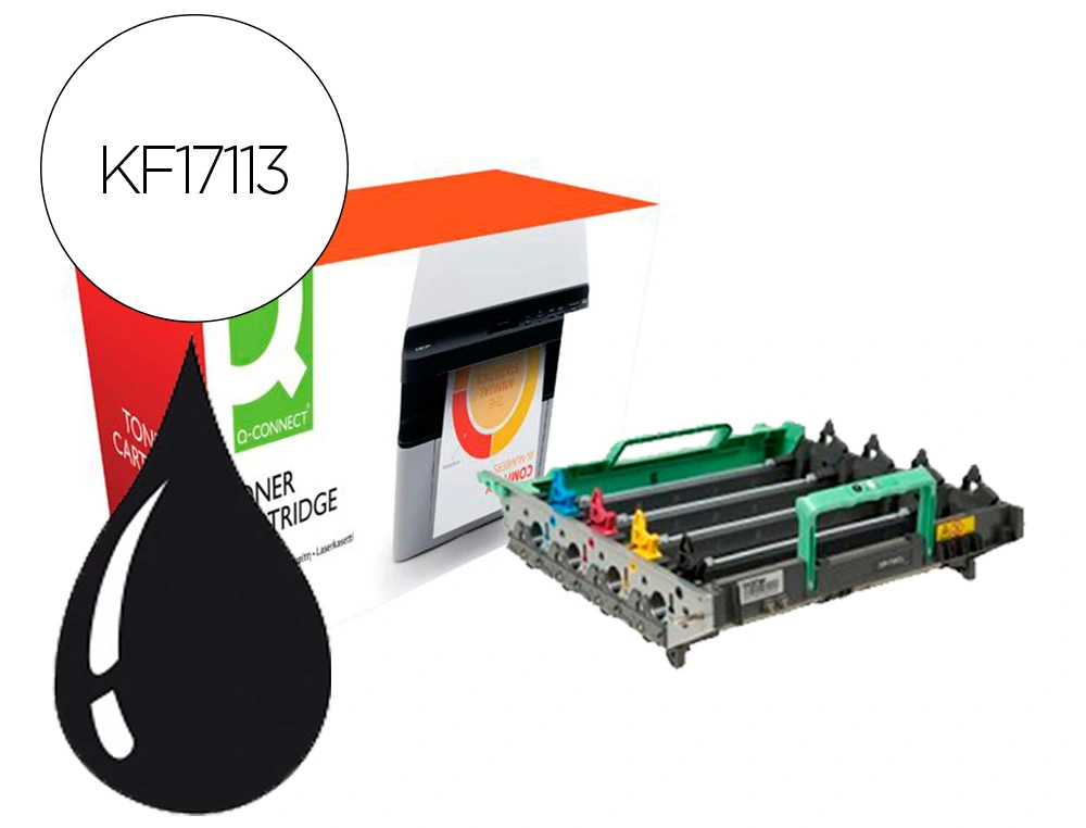[156764] Toner compatible q-connect brother dr130 hl-4040 / 4050 / 4070 tambor 17000 paginas
