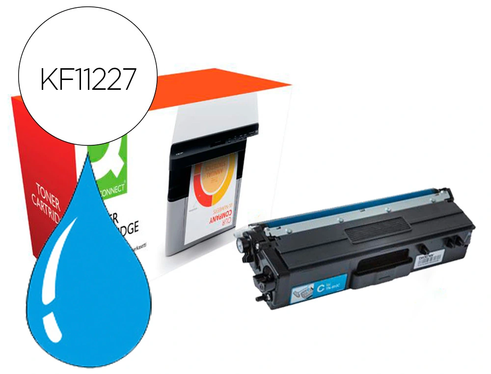 [156753] Toner compatible q-connect brother tn910c hl-l9310 cian 9000 paginas