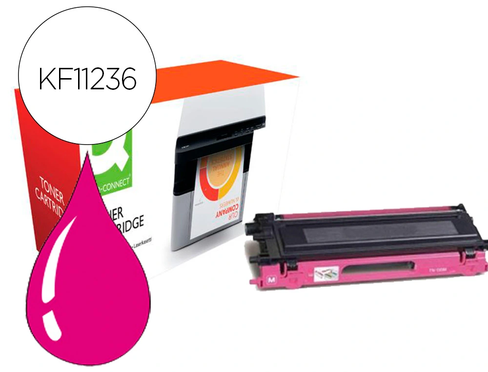 [156750] Toner compatible q-connect brother tn423m hl-l8260 / 8360 magenta 4000 paginas