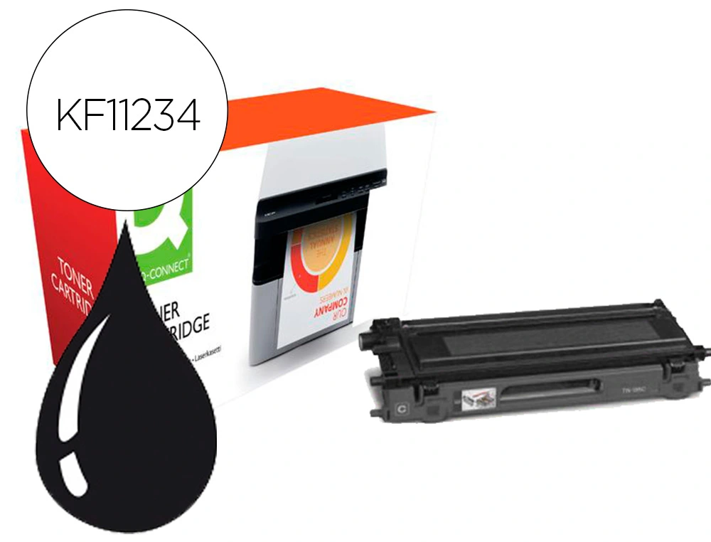 [156748] Toner compatible q-connect brother tn423k hl-l8260 / 8360 negro 6500 paginas