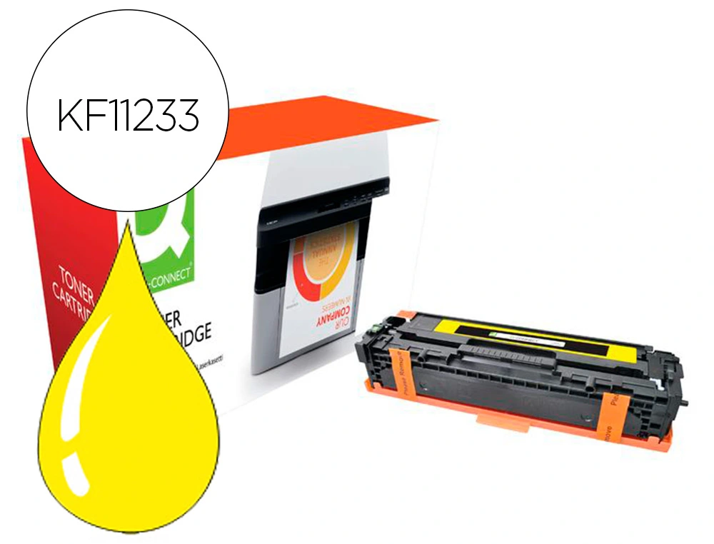 [156747] Toner compatible q-connect brother tn421y hl-l8260 / 8360 amarillo 1800 paginas