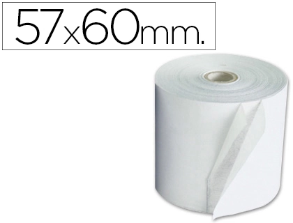 [156032] Rollo sumadora exacompta electra 57 mm x 60 mm 60 g/m2