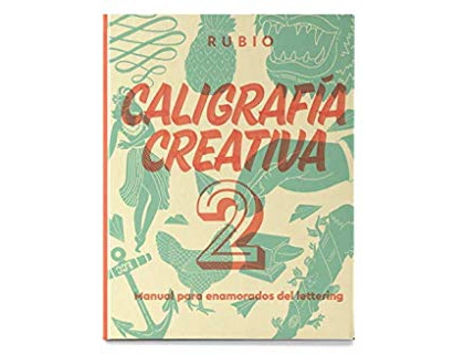 [154298] Libro de caligrafia rubio creativa 2 150 paginas tapa dura 27x21 cm