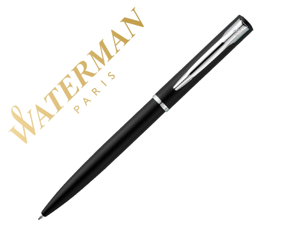 [153920] Boligrafo waterman allure laca negra en estuche de regalo
