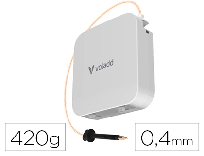 [153879] Filamento + boquilla voladd pla 0,4 mm fine 420 gr naranja