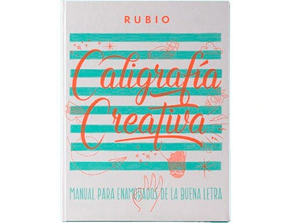 [151427] Libro de caligrafia rubio creativa 1 150 paginas tapa dura 27x21 cm