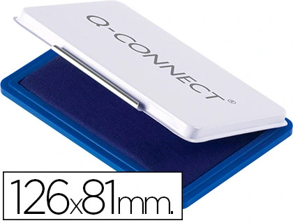 [150750] Tampon q-connect nº1 126x81 mm azul